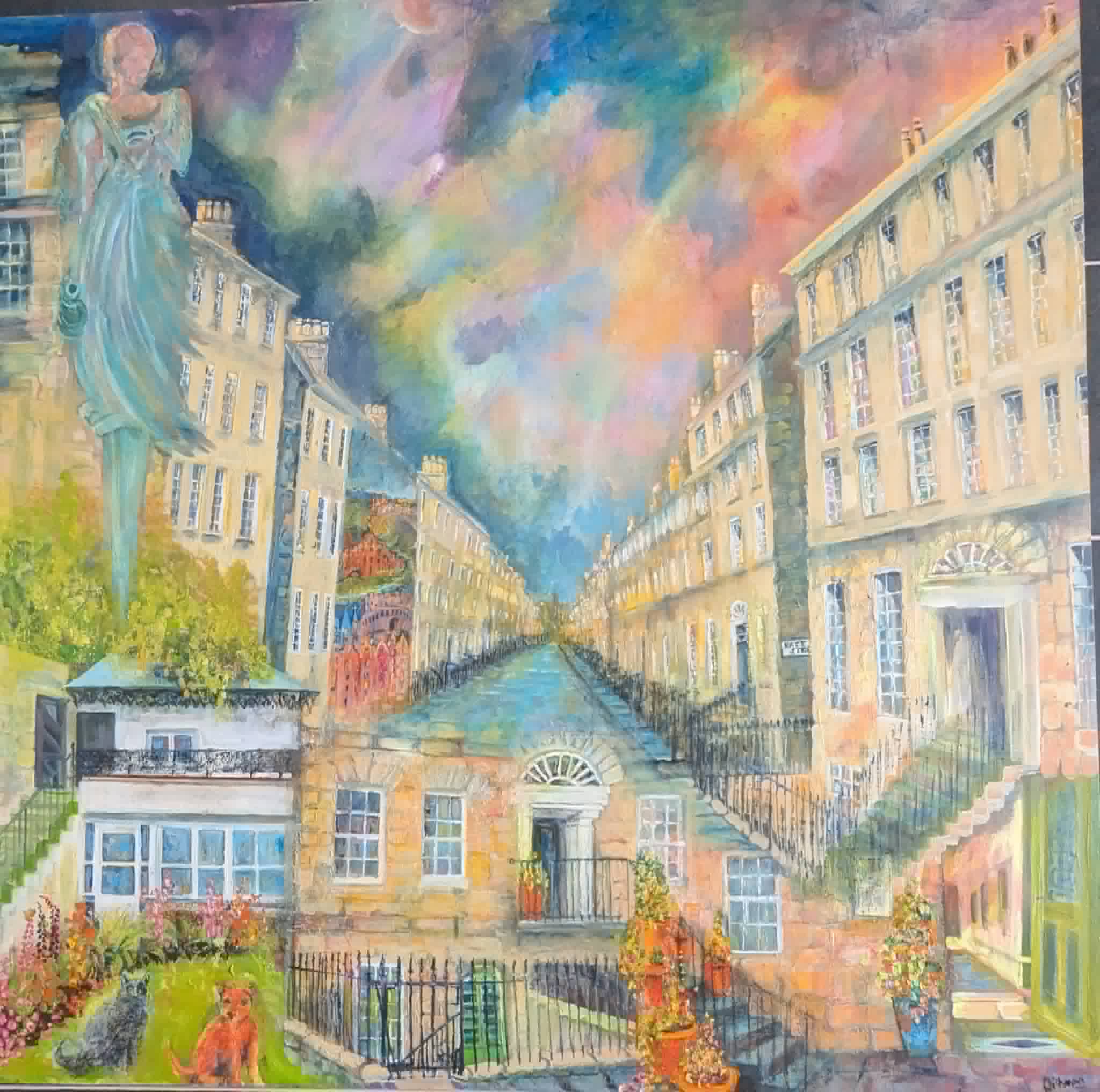 A home in Edinburgh's Scotland Street
